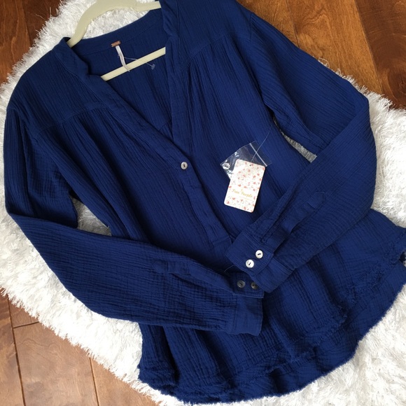 Free People Tops - Free People changing horizon oversized pullover